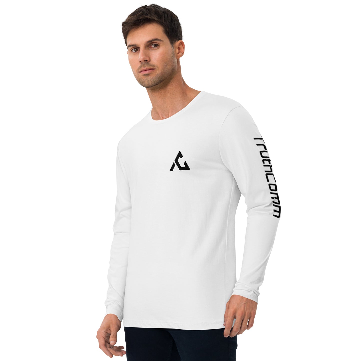 Long Sleeve Fitted Crew
