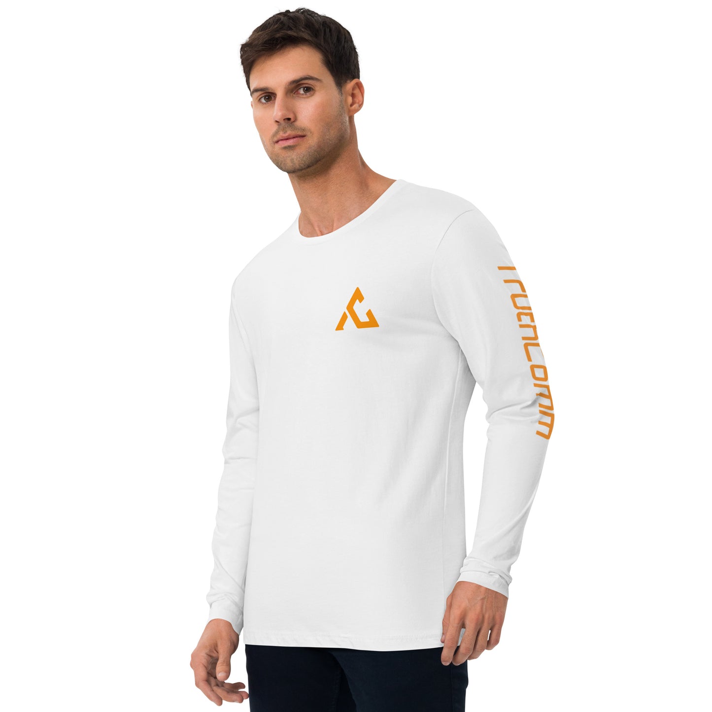 Long Sleeve Fitted Crew